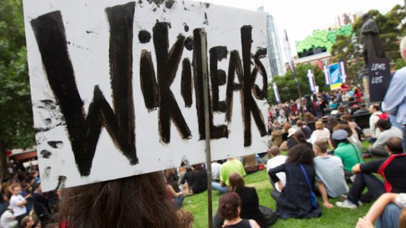 Wikileaks su un cartello